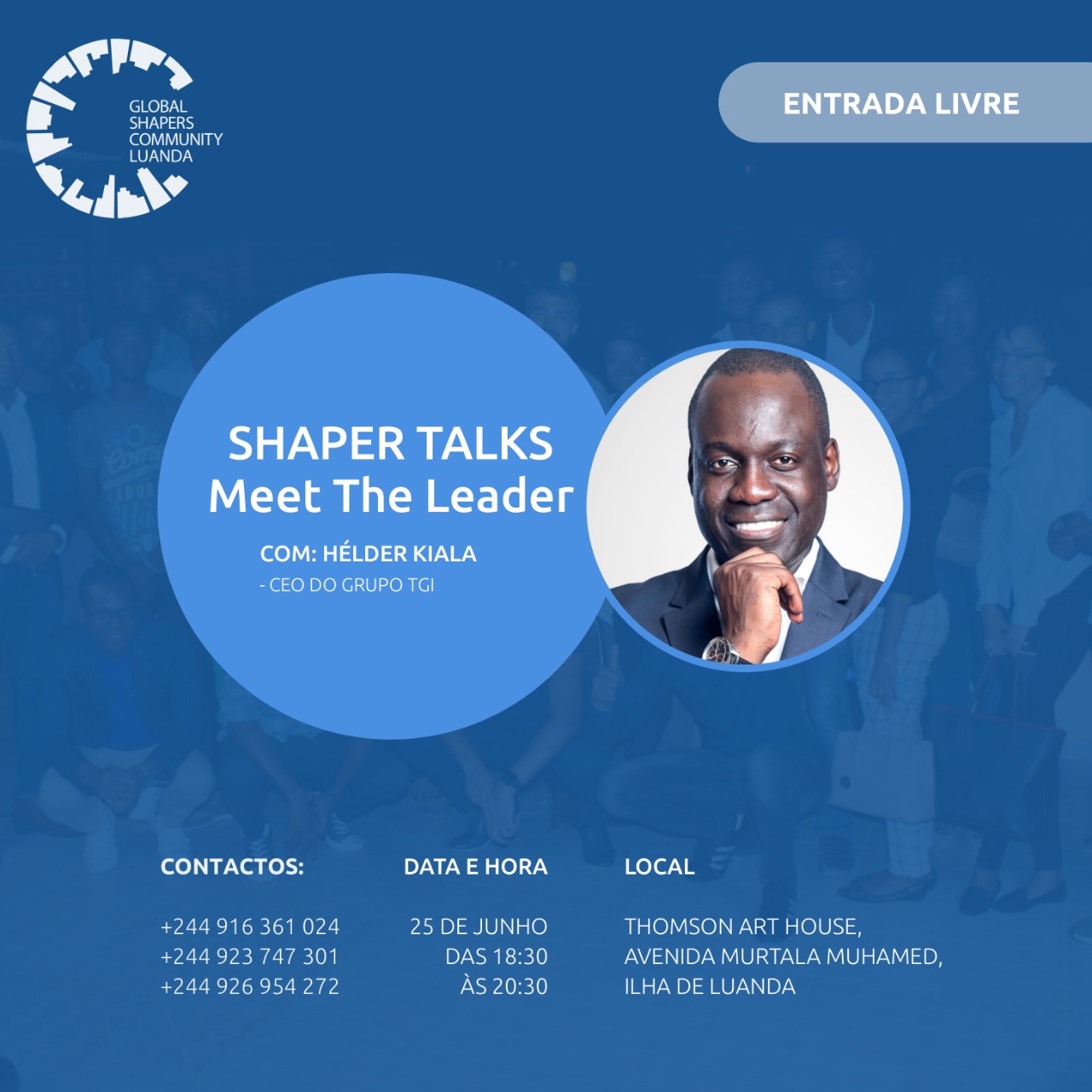 2ª Edição Shaper Talks – Meet The Leader com: Helder Kiala